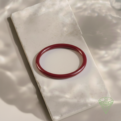Ruby Glow Bangle