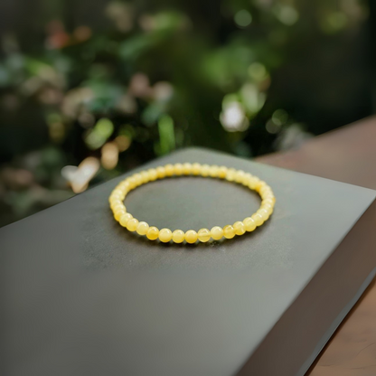 Yellow Quartz Sunbeam Bracelet