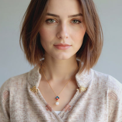 Jade Coral Harmony Necklaces