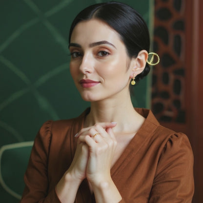 Amber Honey Drops Earrings