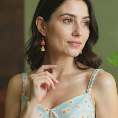 Agate Bloom Earrings